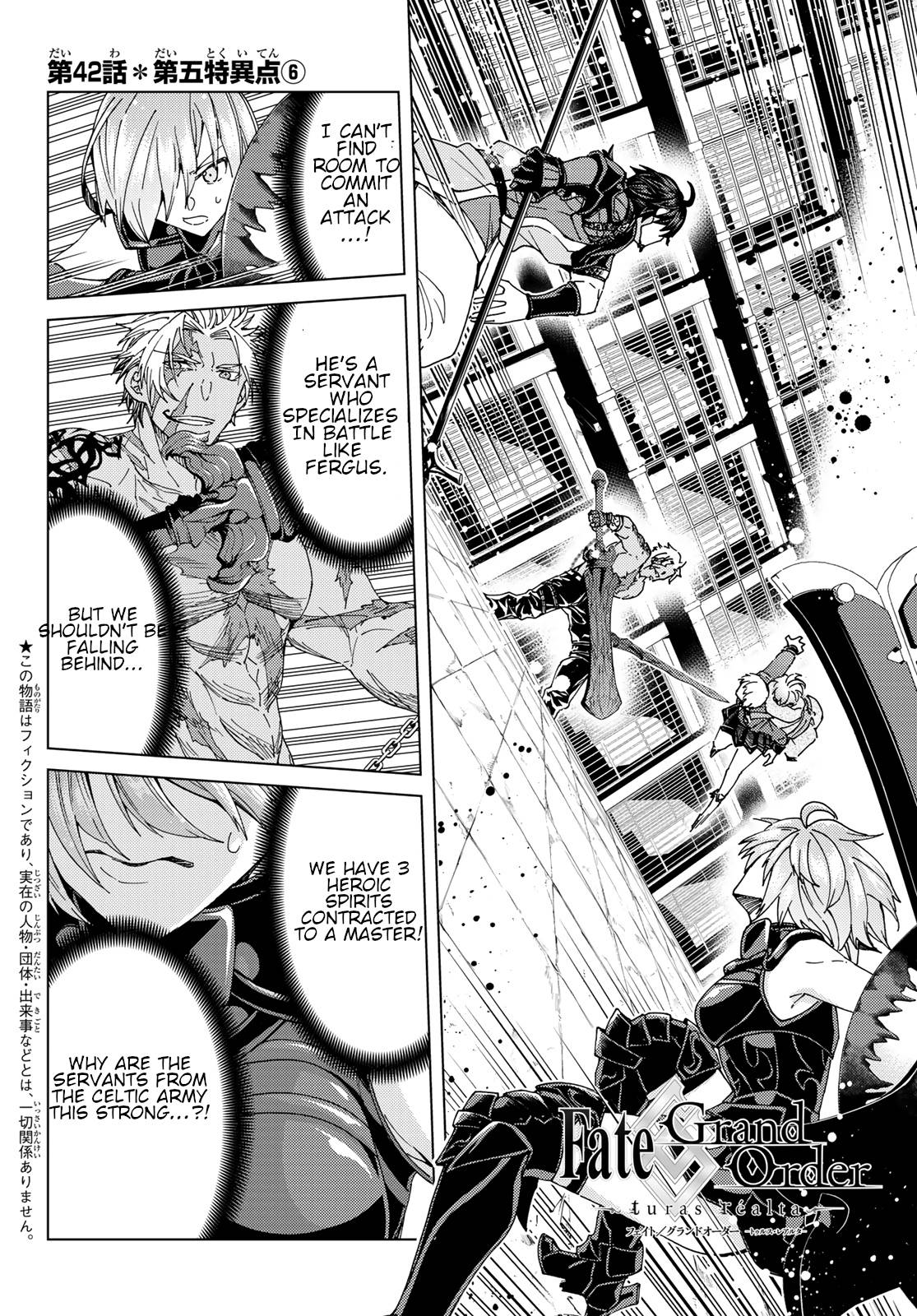 Fate/Grand Order: Turas Réalta Chap 42 - Next Chap 43