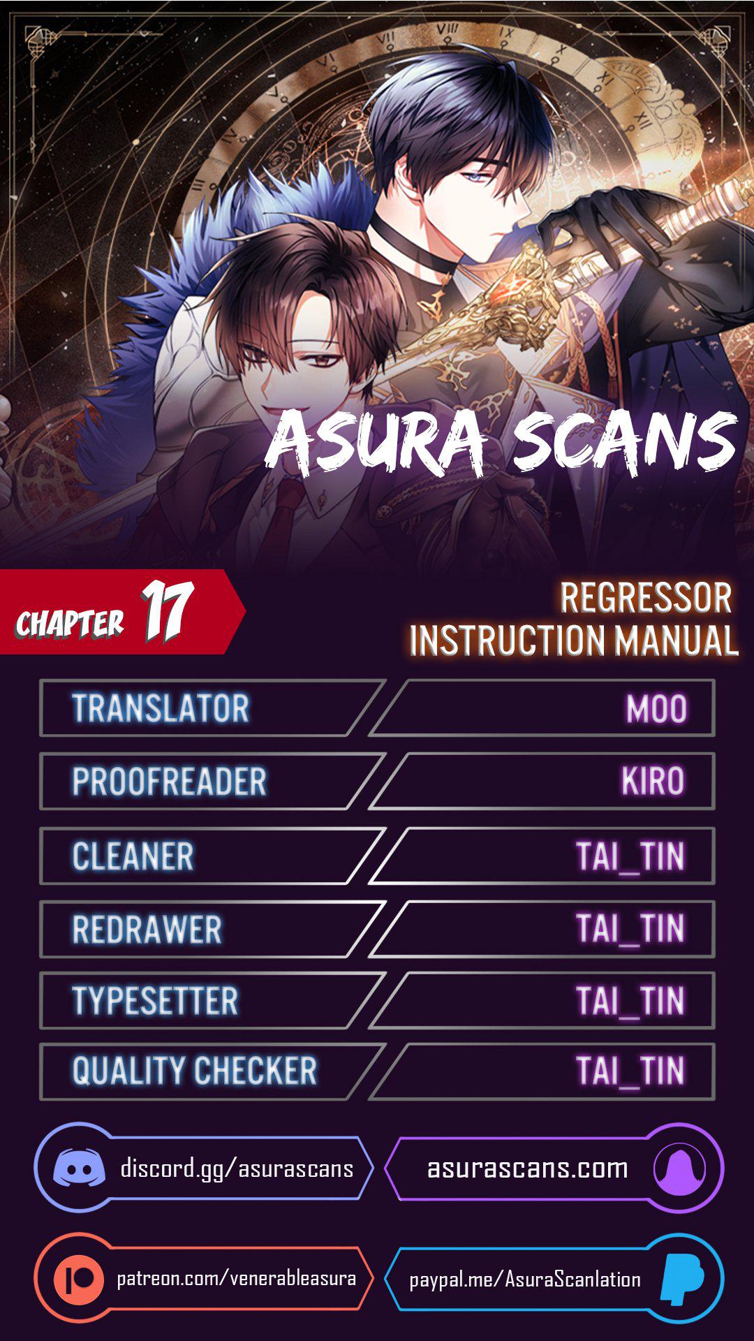 Regressor Instruction Manual Chap 17 - Next Chap 18