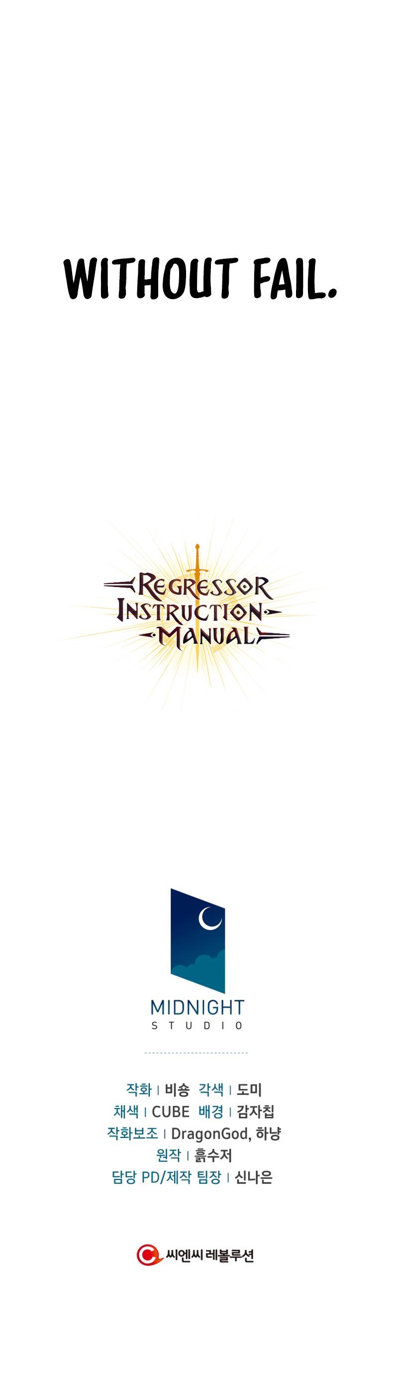 Regressor Instruction Manual Chap 29 - Next Chap 30
