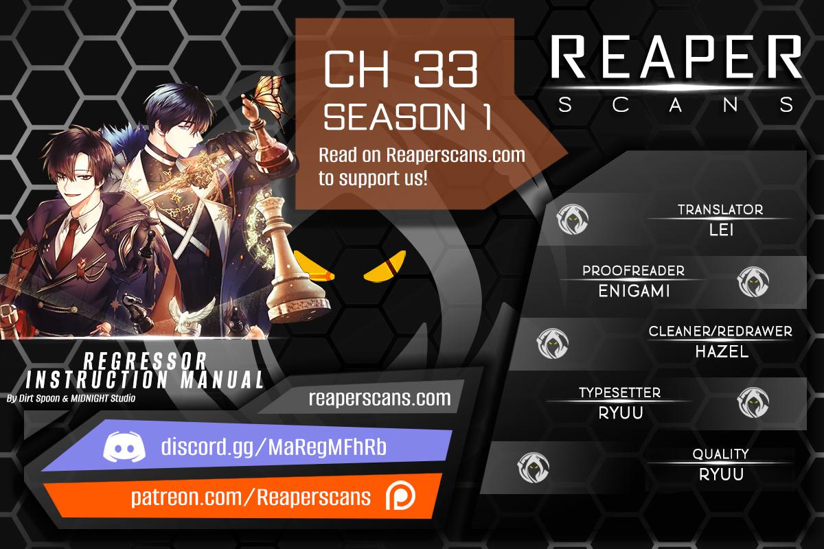 Regressor Instruction Manual Chap 33 - Next Chap 34
