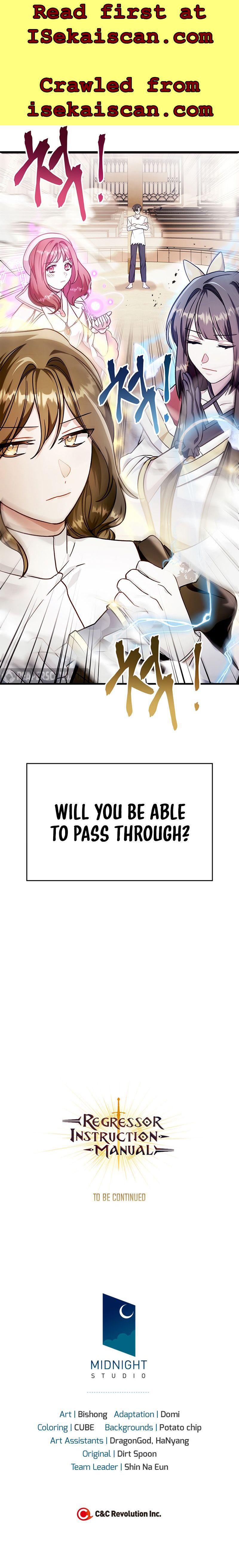 Regressor Instruction Manual Chap 72 - Next Chap 73