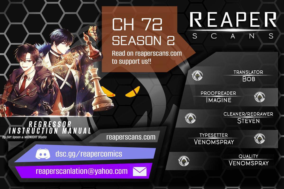 Regressor Instruction Manual Chap 72 - Next Chap 73