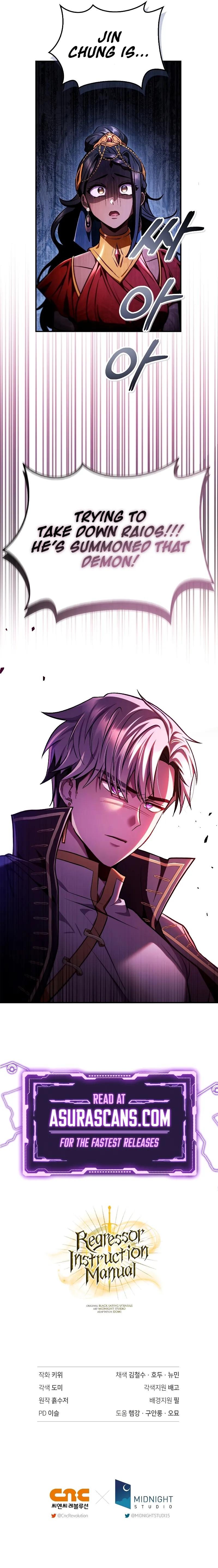 Regressor Instruction Manual Chap 126 - Next Chap 127