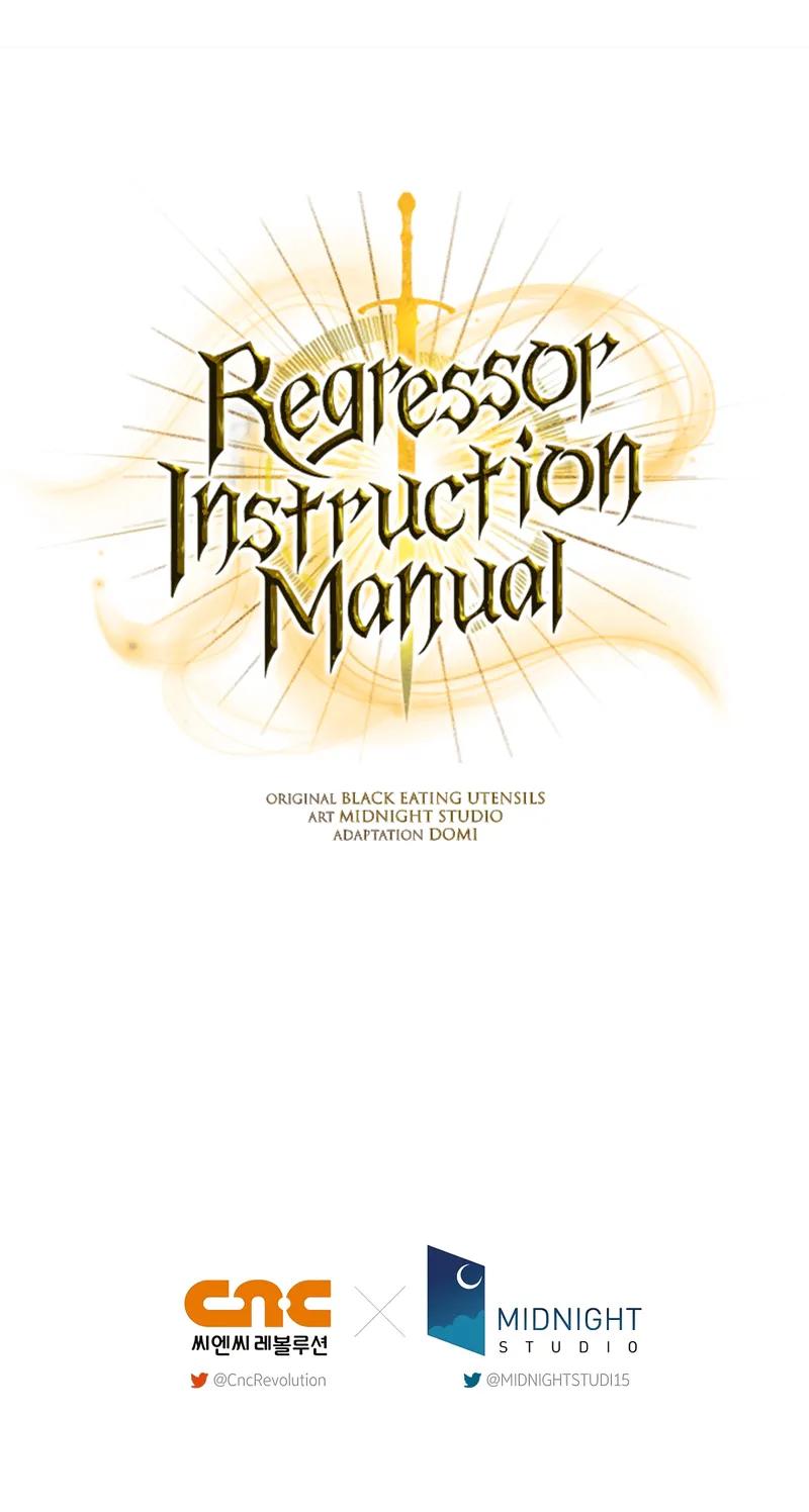 Regressor Instruction Manual Chap 122 - Next Chap 123