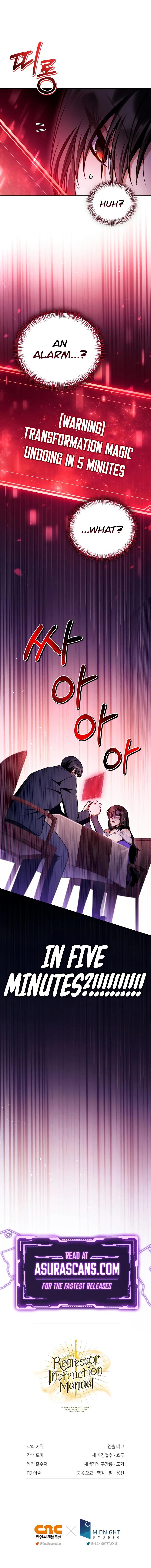 Regressor Instruction Manual Chap 157 - Next Chap 158