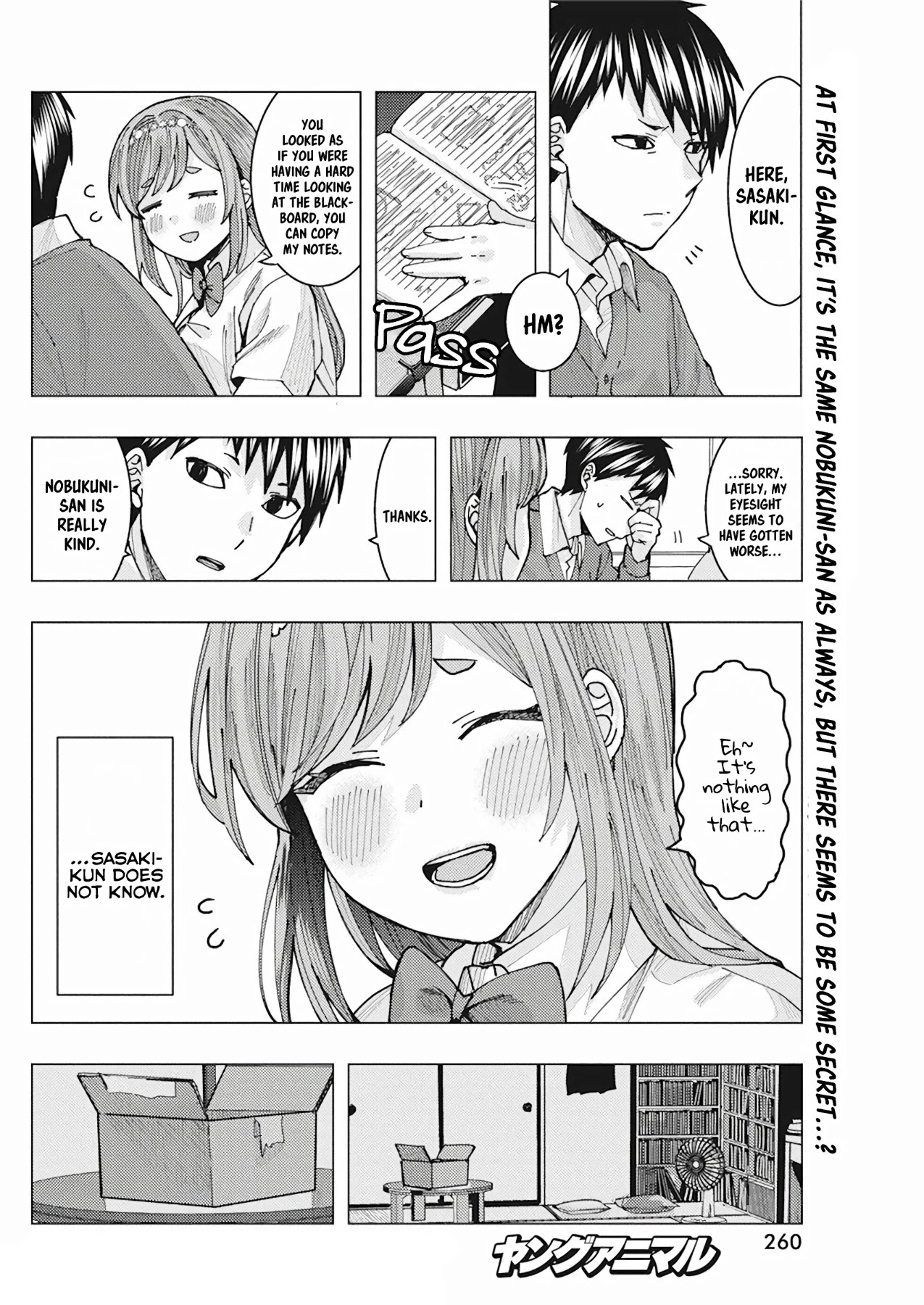 Tonari no Nobukuni-san wa Ore no Koto ga Suki na Ki ga Suru Chap 8 - Next Chap 9