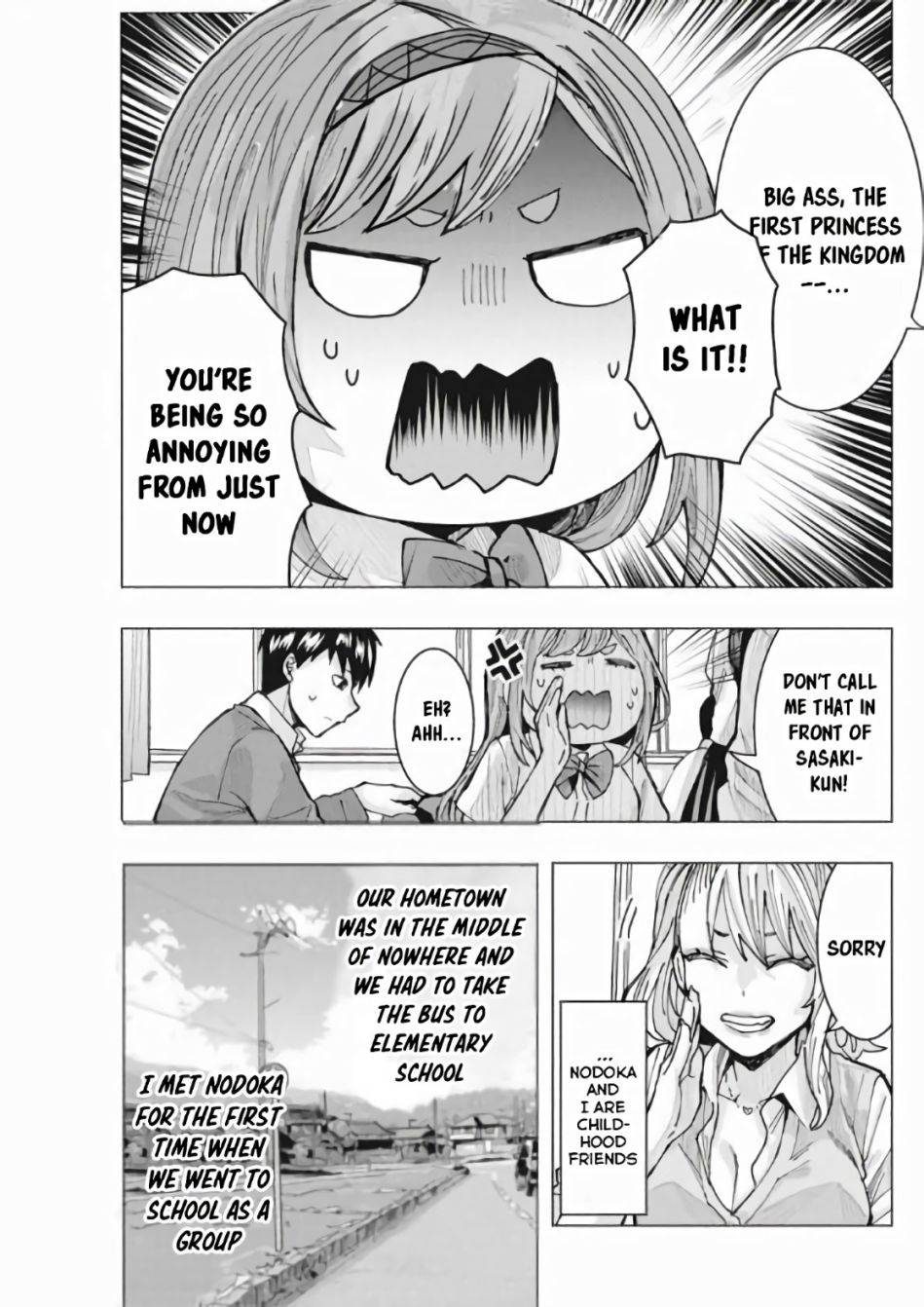Tonari no Nobukuni-san wa Ore no Koto ga Suki na Ki ga Suru Chap 9 - Next Chap 10