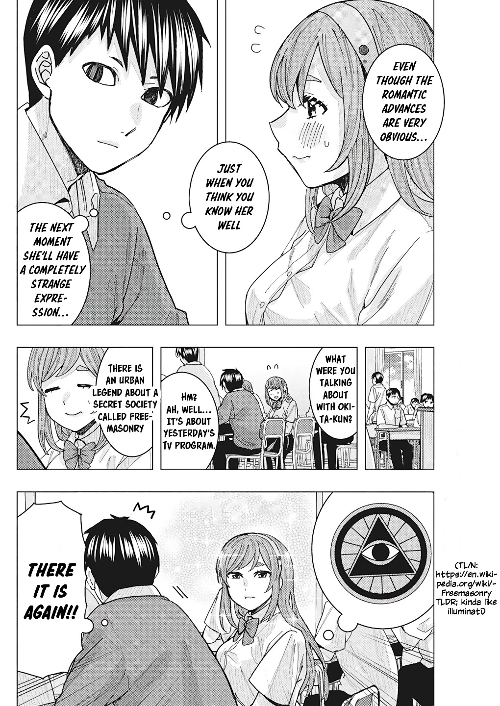 Tonari no Nobukuni-san wa Ore no Koto ga Suki na Ki ga Suru Chap 17 - Next Chap 18