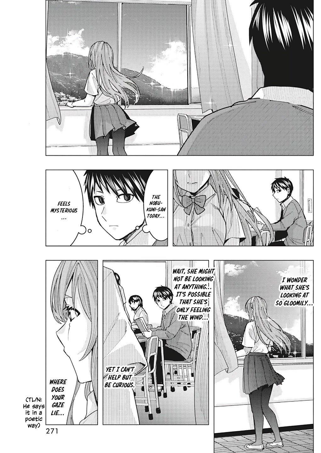 Tonari no Nobukuni-san wa Ore no Koto ga Suki na Ki ga Suru Chap 17 - Next Chap 18