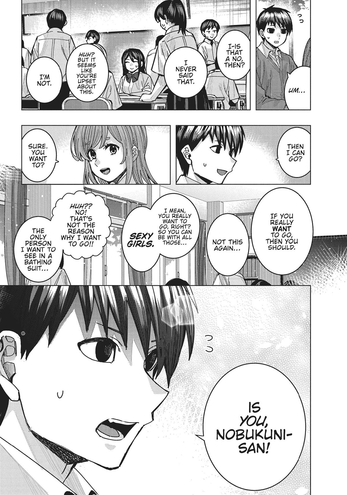 Tonari no Nobukuni-san wa Ore no Koto ga Suki na Ki ga Suru Chap 49 - Next Chap 50