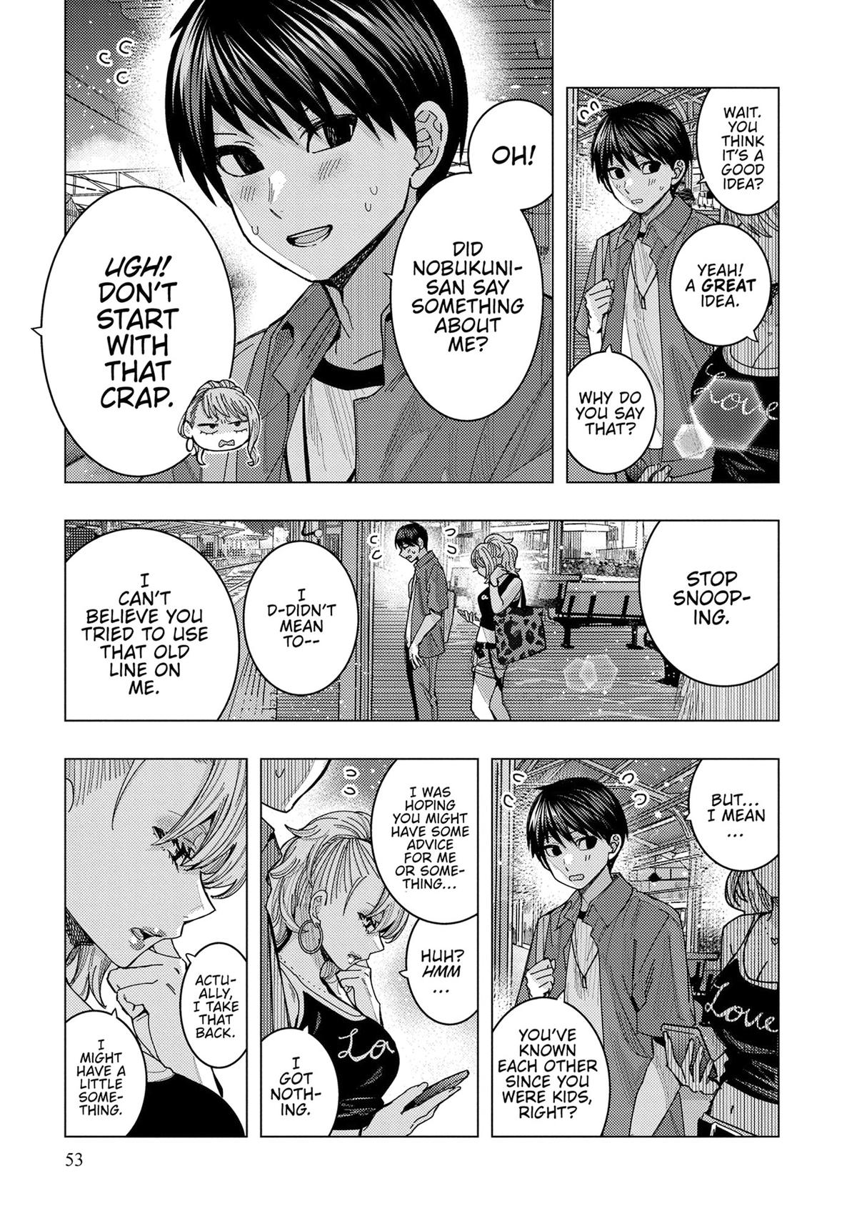Tonari no Nobukuni-san wa Ore no Koto ga Suki na Ki ga Suru Chap 64 - Next Chap 65
