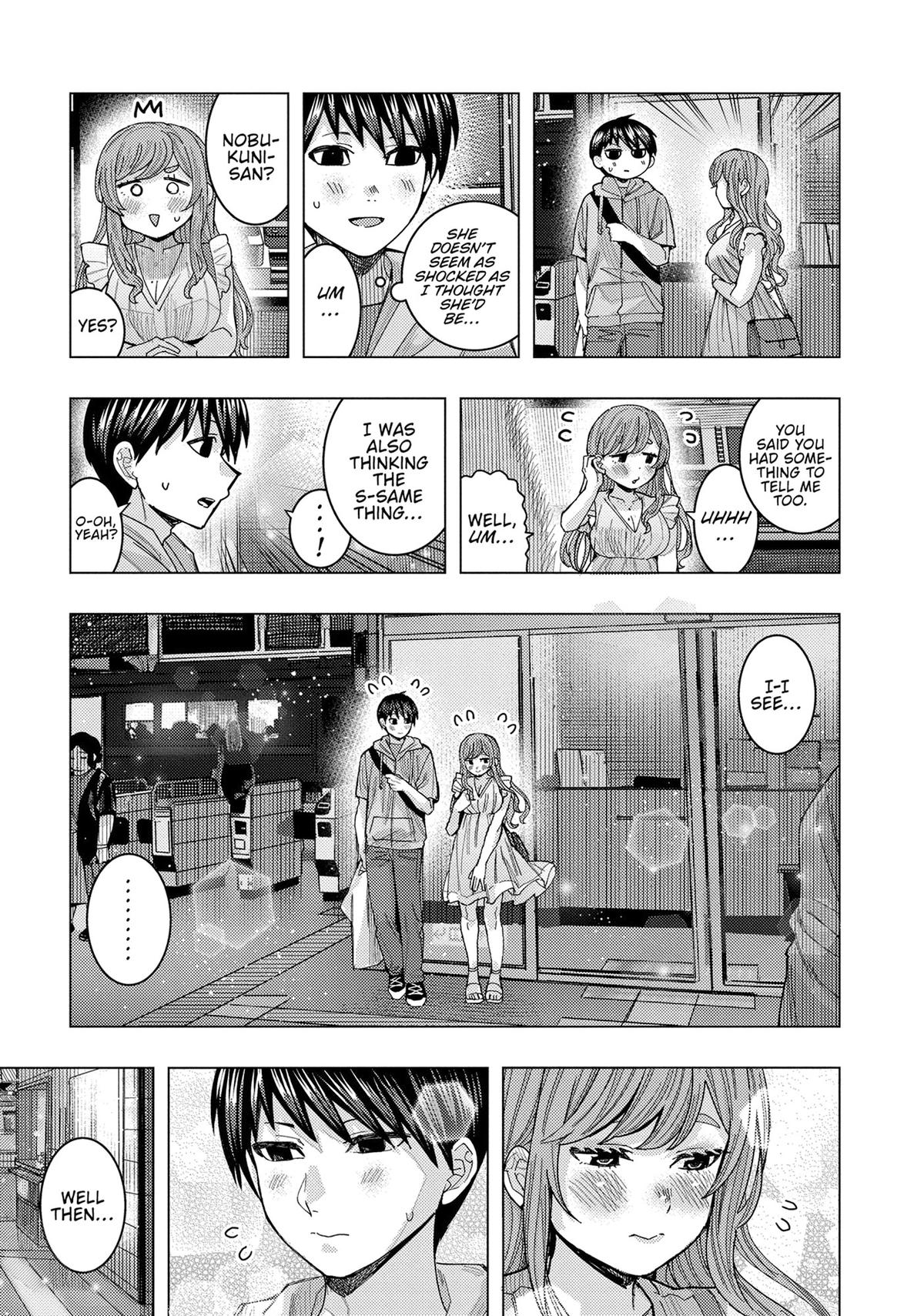 Tonari no Nobukuni-san wa Ore no Koto ga Suki na Ki ga Suru Chap 68 - Next Chap 69