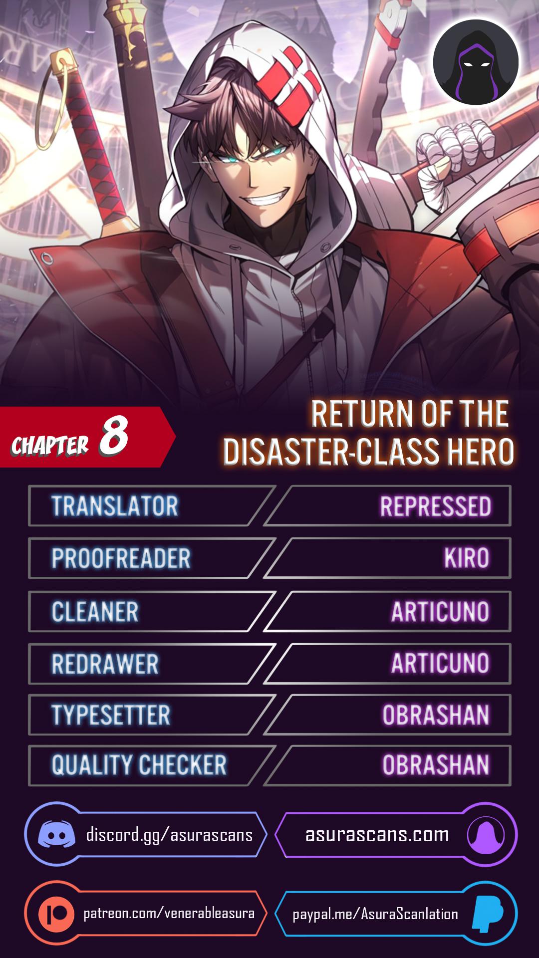 Return of the Disaster-Class Hero Chap 8 - Next Chap 9