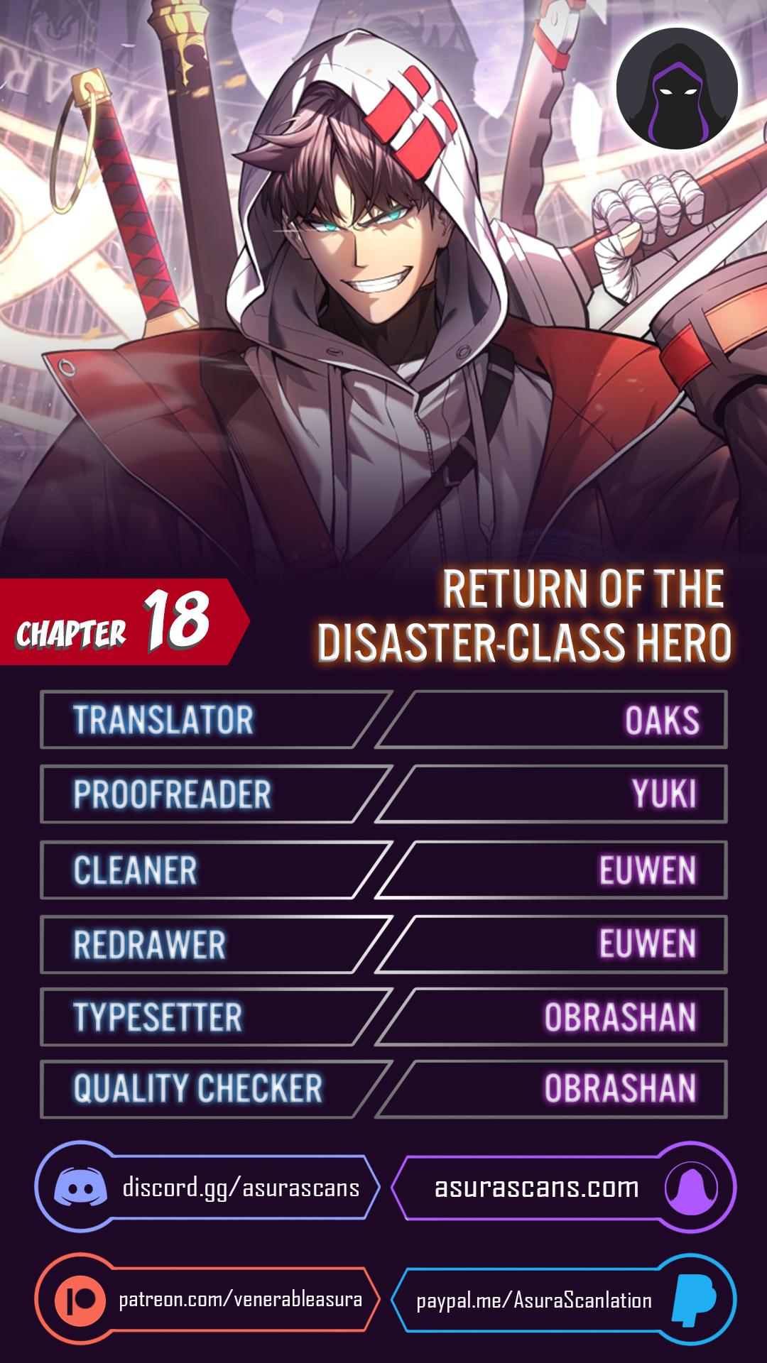 Return of the Disaster-Class Hero Chap 18 - Next Chap 19