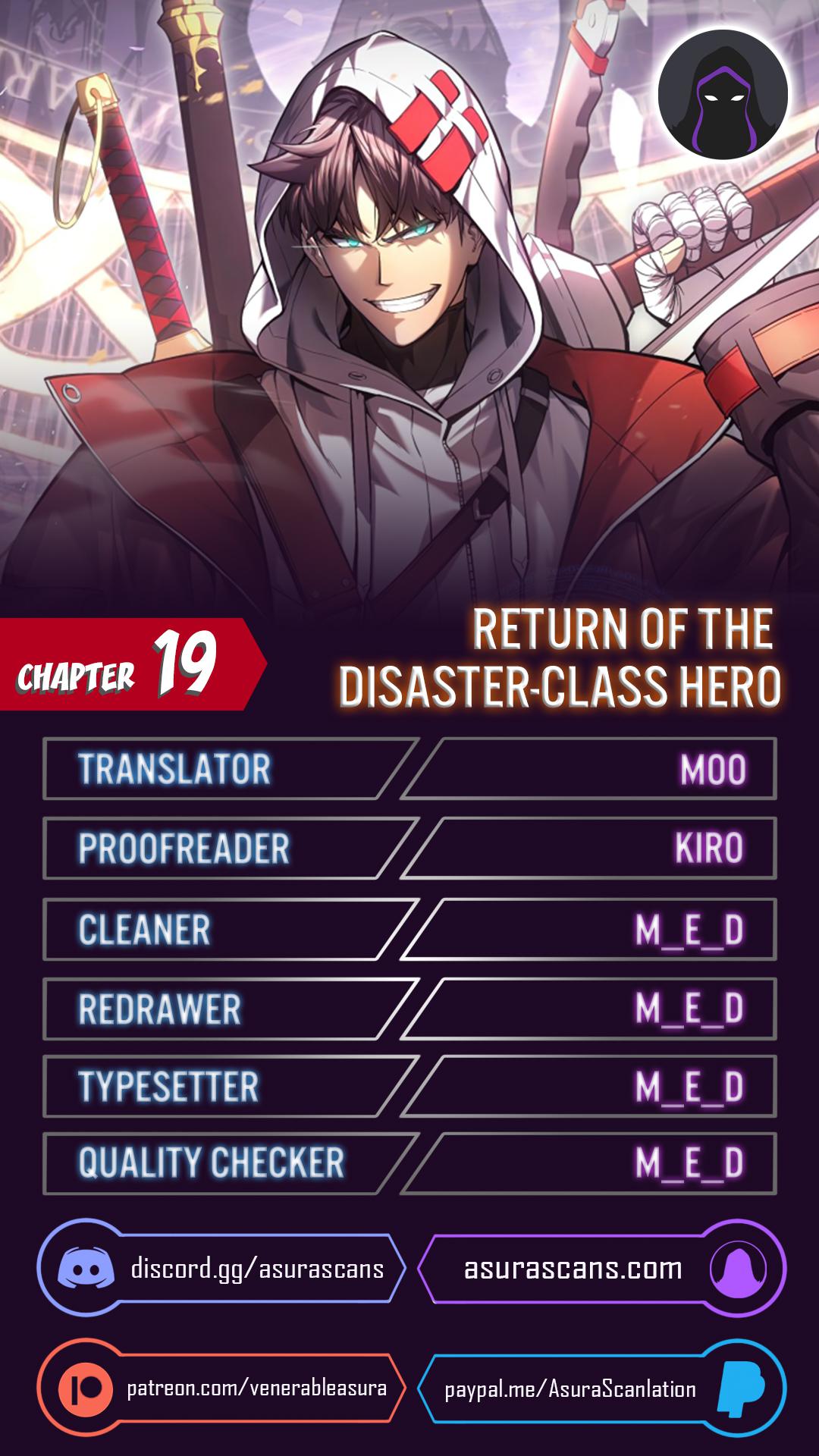 Return of the Disaster-Class Hero Chap 19 - Next Chap 20