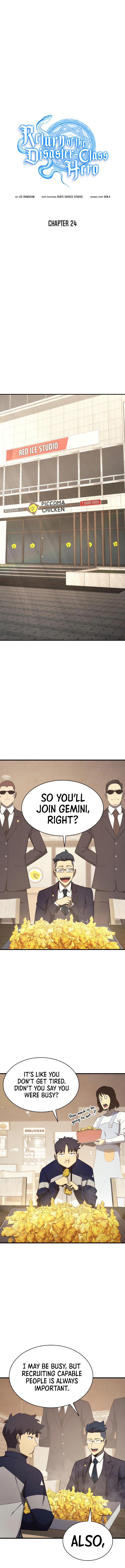 Return of the Disaster-Class Hero Chap 24 - Next Chap 25