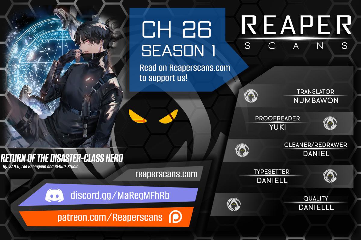 Return of the Disaster-Class Hero Chap 26 - Next Chap 27