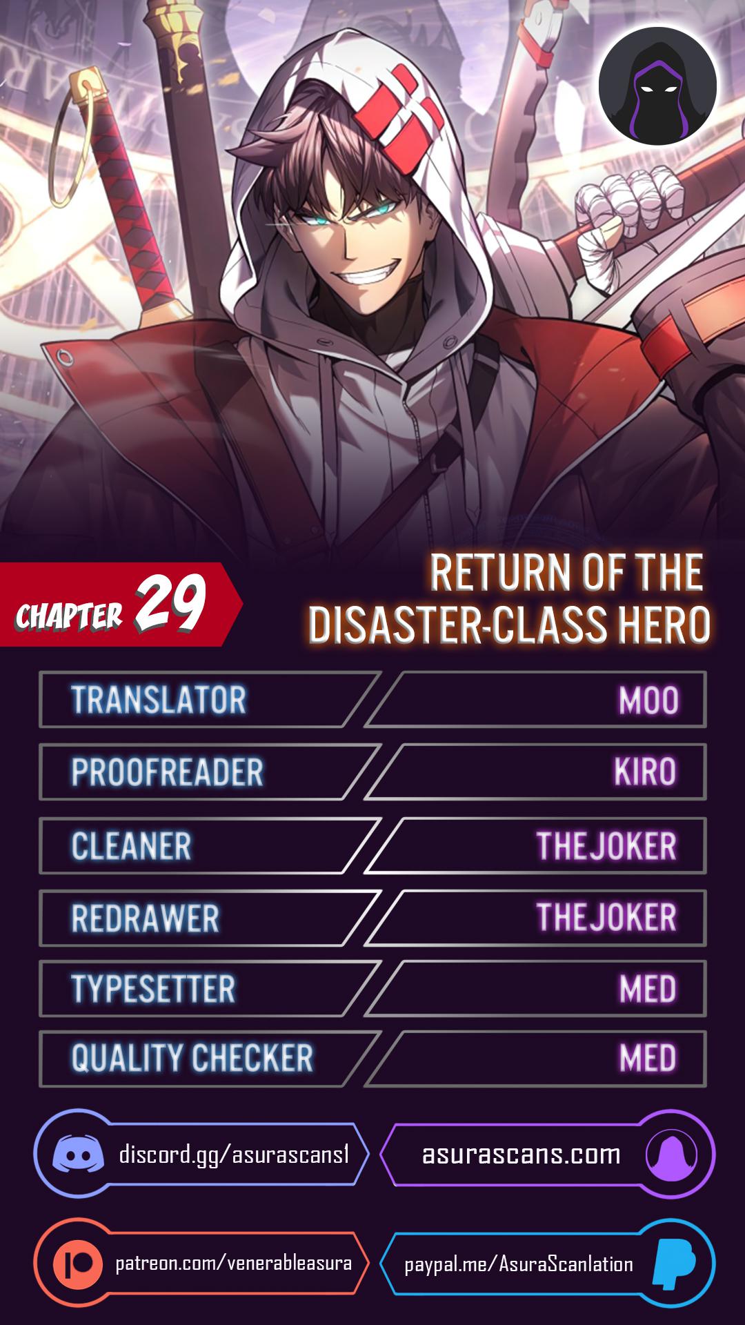 Return of the Disaster-Class Hero Chap 29 - Next Chap 30
