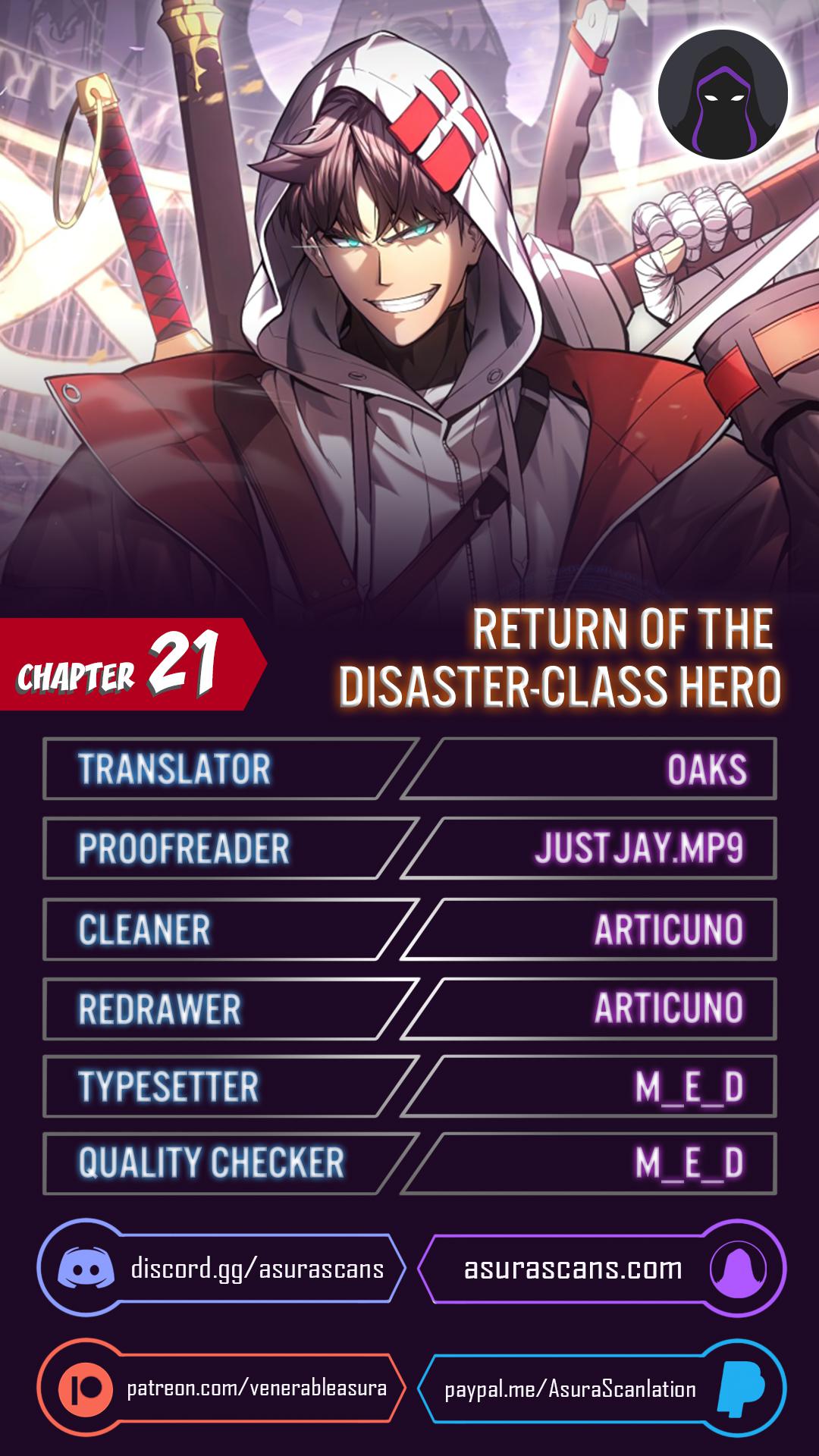 Return of the Disaster-Class Hero Chap 21 - Next Chap 22