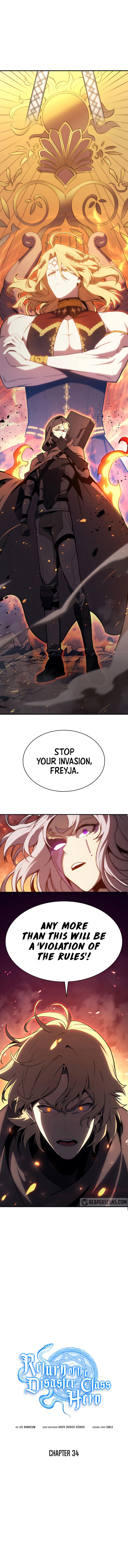Return of the Disaster-Class Hero Chap 34 - Next Chap 35
