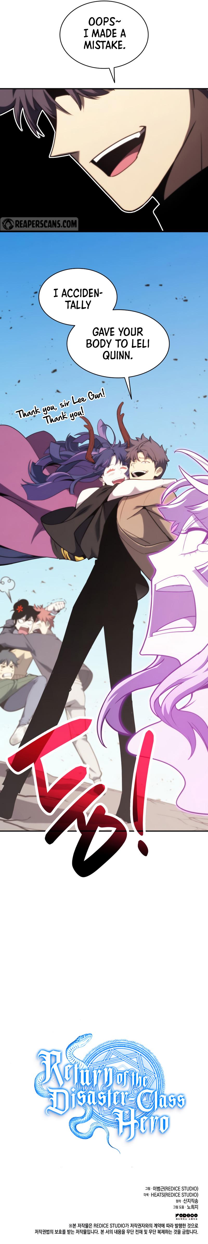 Return of the Disaster-Class Hero Chap 34 - Next Chap 35