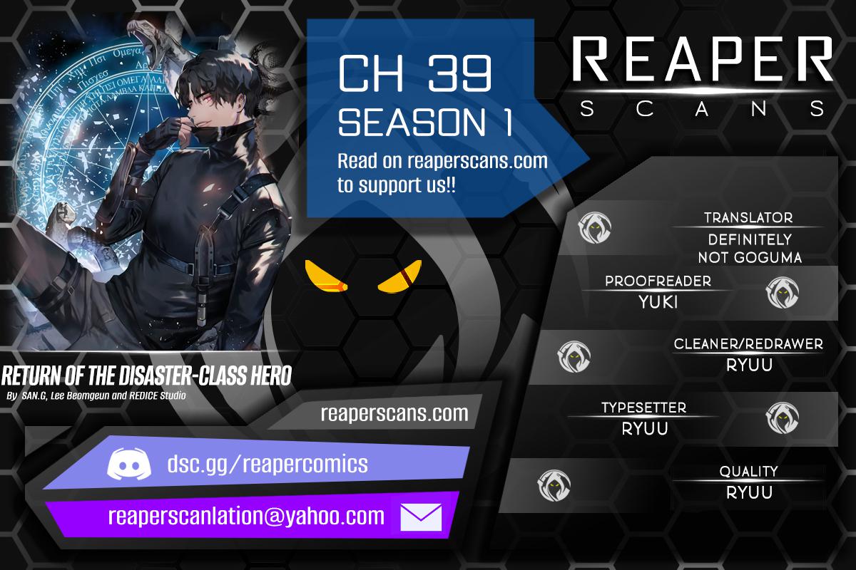 Return of the Disaster-Class Hero Chap 39 - Next Chap 40