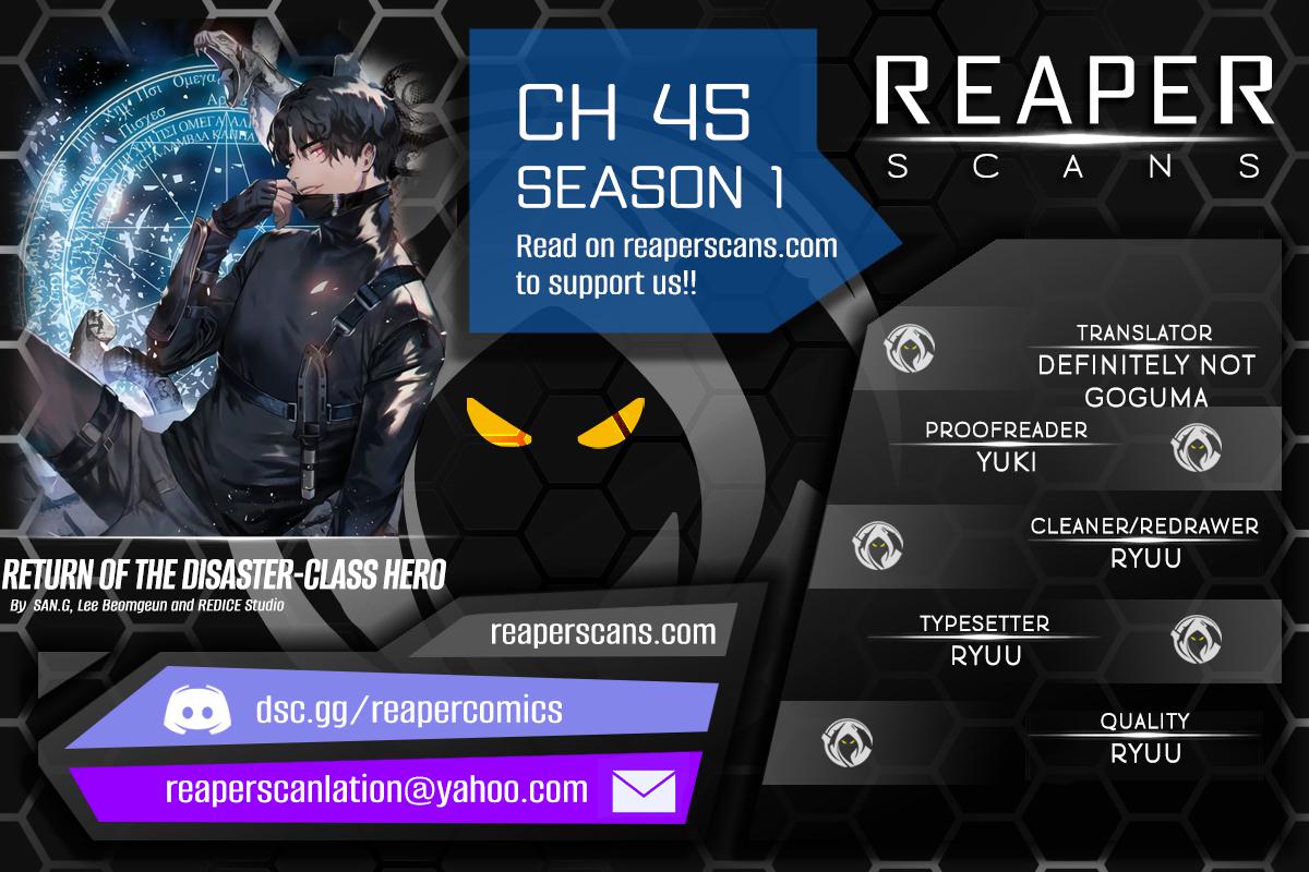 Return of the Disaster-Class Hero Chap 45 - Next Chap 46