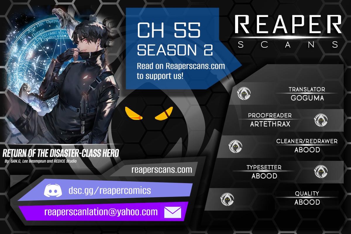 Return of the Disaster-Class Hero Chap 55 - Next Chap 56