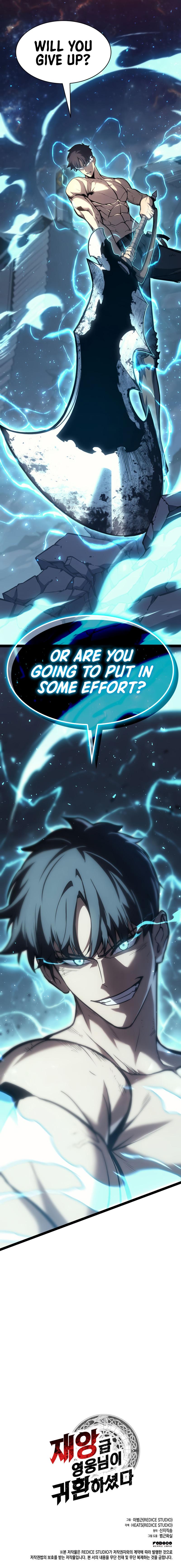 Return of the Disaster-Class Hero Chap 58 - Next Chap 59