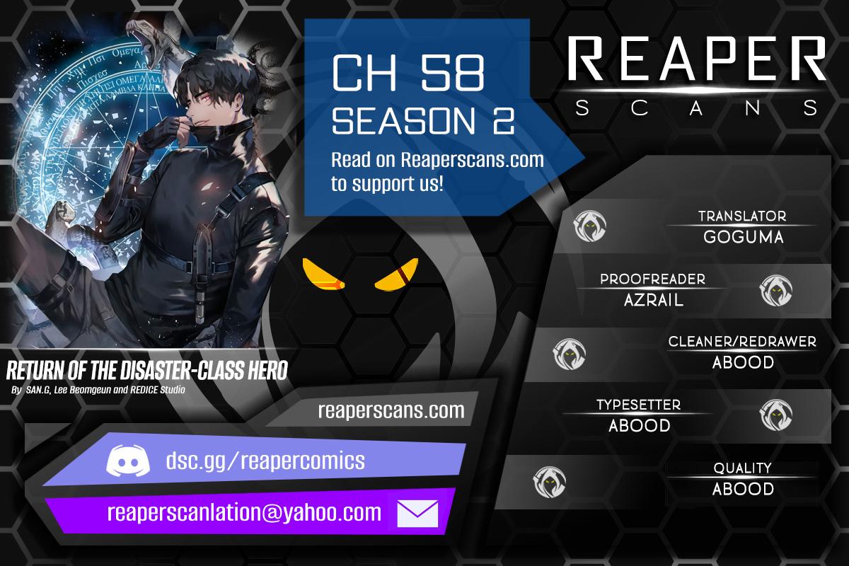 Return of the Disaster-Class Hero Chap 58 - Next Chap 59