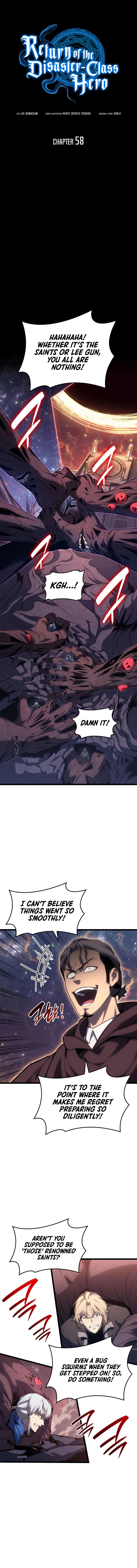 Return of the Disaster-Class Hero Chap 58 - Next Chap 59