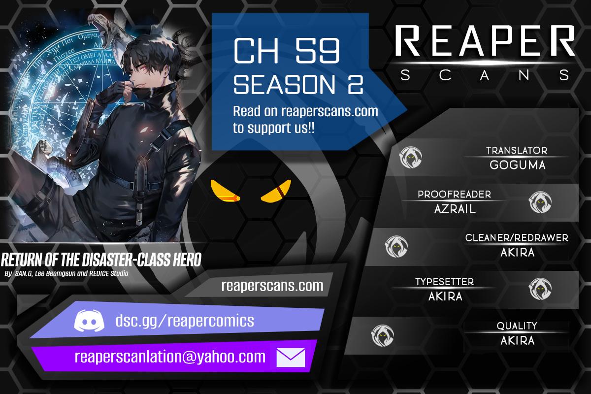Return of the Disaster-Class Hero Chap 59 - Next Chap 60