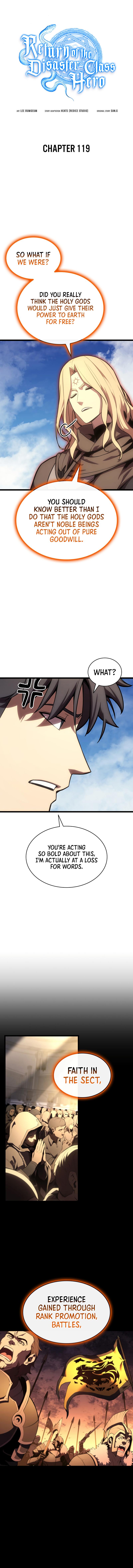 Return of the Disaster-Class Hero Chap 119 - Next Chap 120