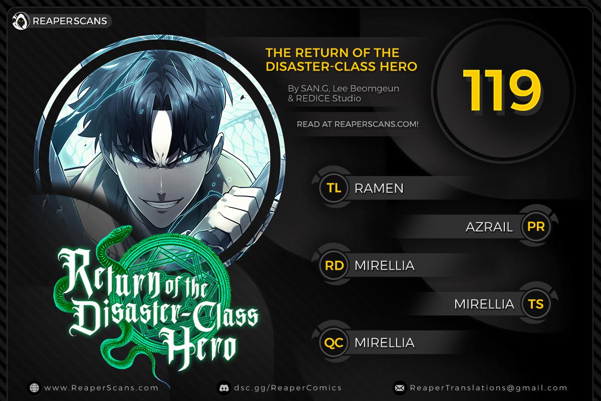 Return of the Disaster-Class Hero Chap 119 - Next Chap 120