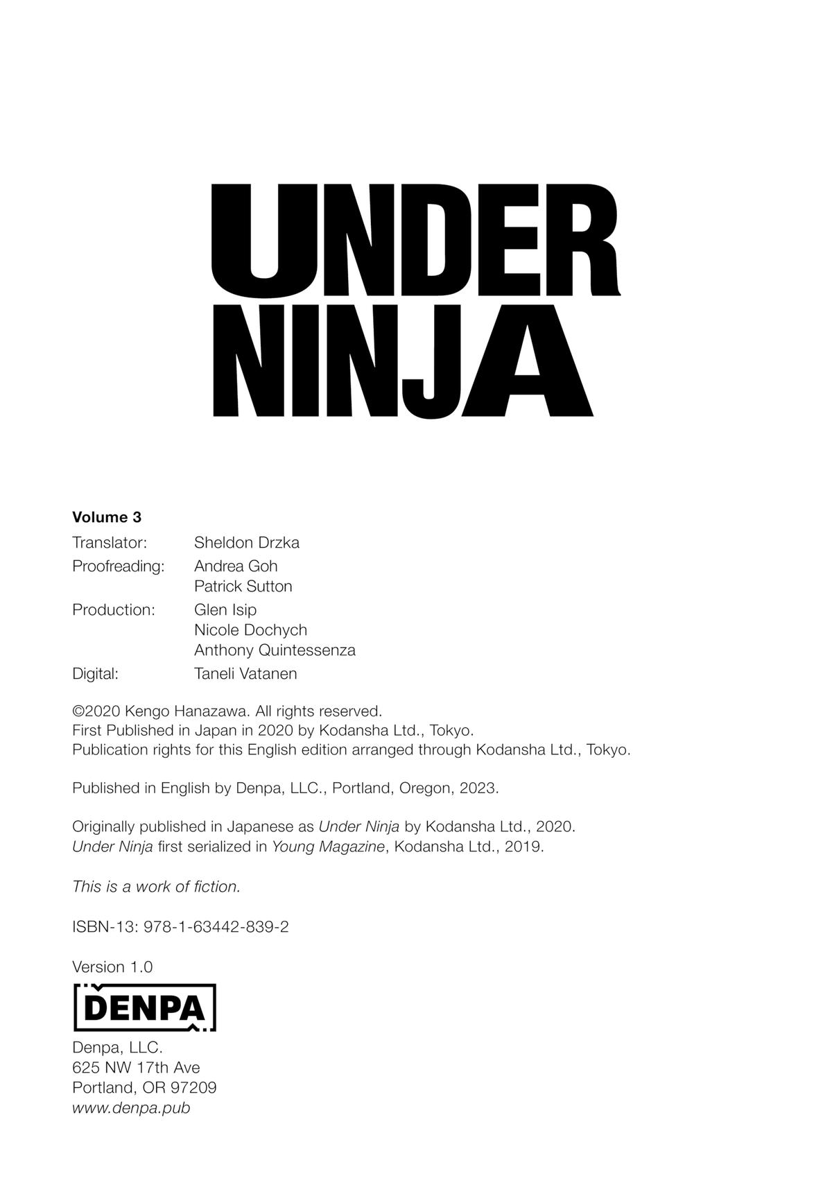 Under Ninja Chap 27 - Next Chap 28