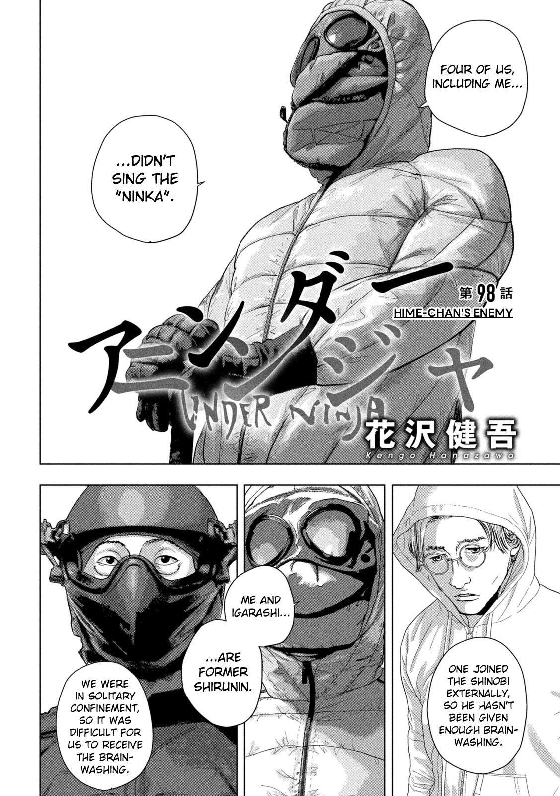 Under Ninja Chap 98 - Next Chap 99