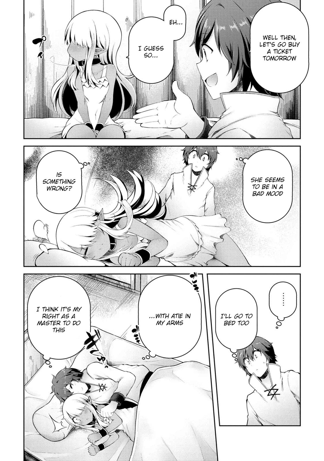 Ie ga Moete Jinsei Doudemo Yoku Natta kara Nokotta Nakenashi no Kane de Dark Elf no Dorei wo Katta. Chap 7 - Next Chap 8
