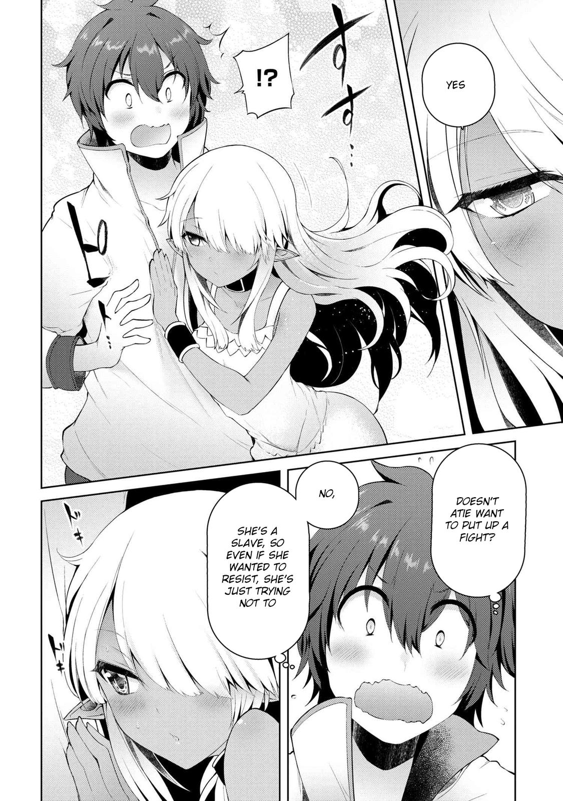Ie ga Moete Jinsei Doudemo Yoku Natta kara Nokotta Nakenashi no Kane de Dark Elf no Dorei wo Katta. Chap 7 - Next Chap 8
