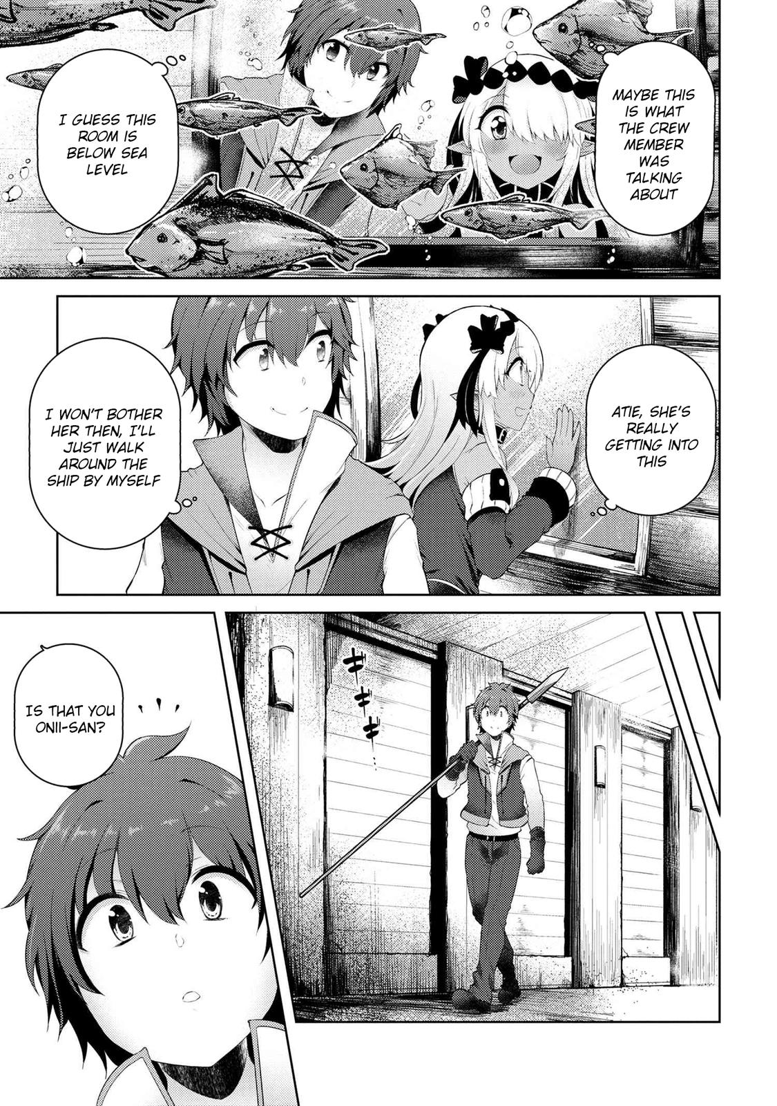Ie ga Moete Jinsei Doudemo Yoku Natta kara Nokotta Nakenashi no Kane de Dark Elf no Dorei wo Katta. Chap 7 - Next Chap 8