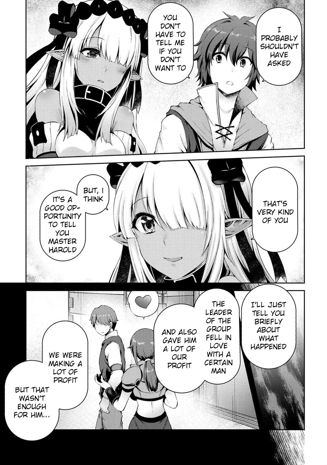 Ie ga Moete Jinsei Doudemo Yoku Natta kara Nokotta Nakenashi no Kane de Dark Elf no Dorei wo Katta. Chap 4.1 - Next Chap 5.1