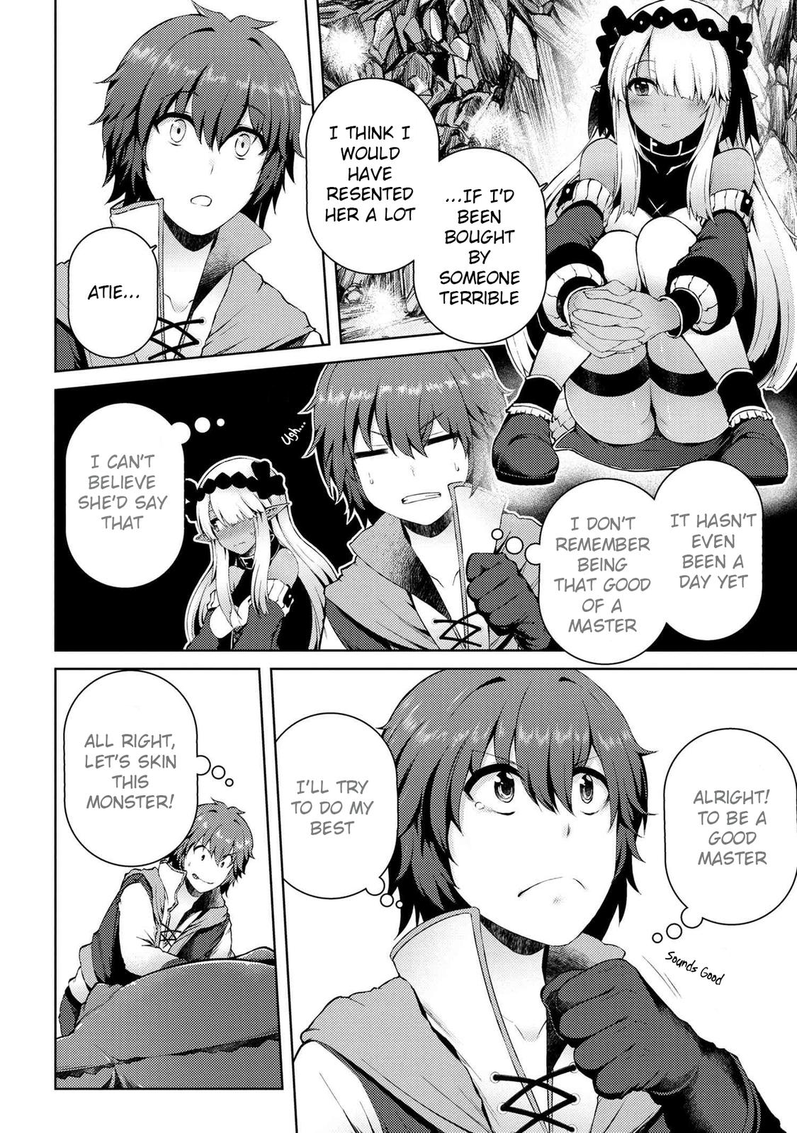Ie ga Moete Jinsei Doudemo Yoku Natta kara Nokotta Nakenashi no Kane de Dark Elf no Dorei wo Katta. Chap 4.1 - Next Chap 5.1
