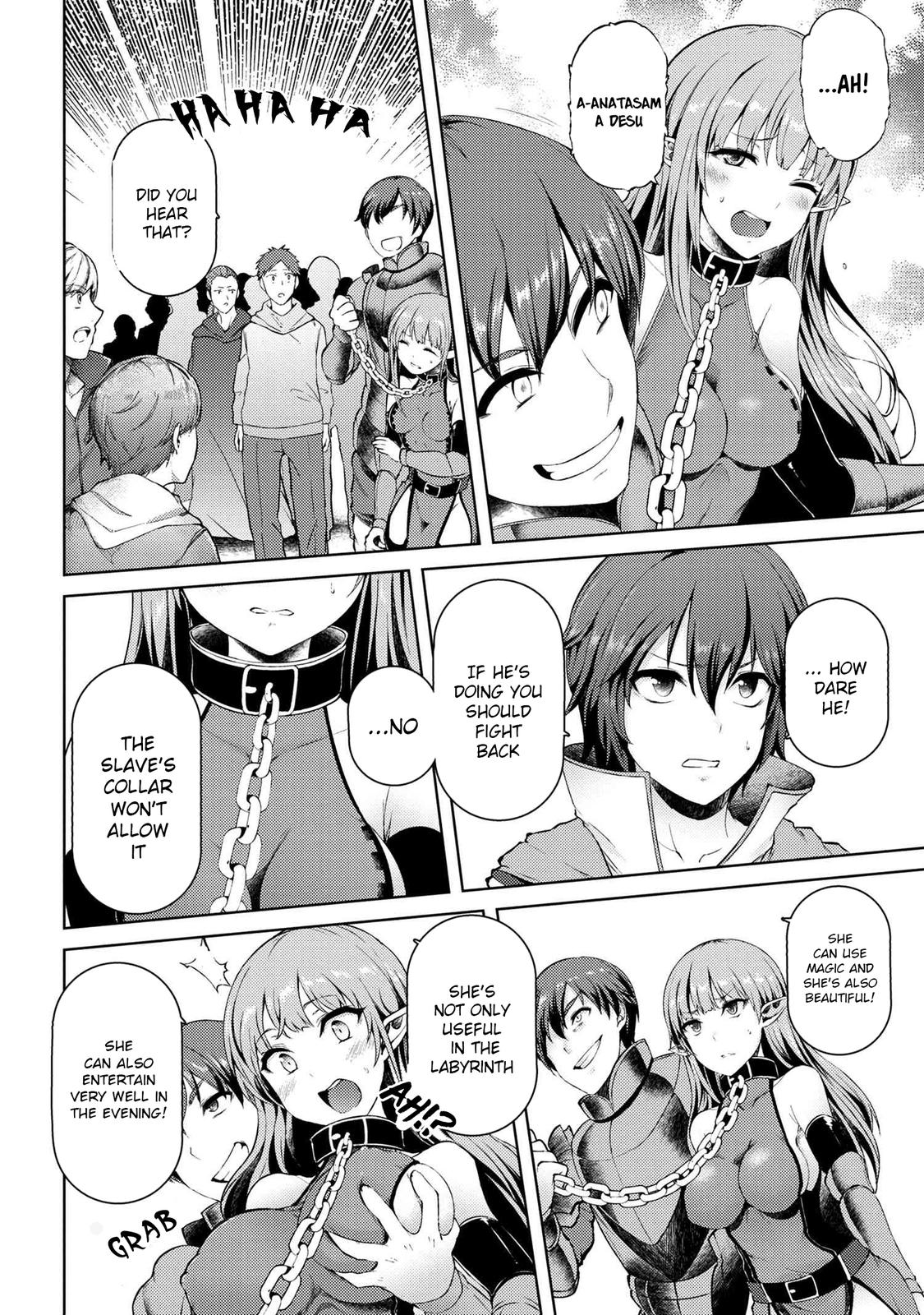 Ie ga Moete Jinsei Doudemo Yoku Natta kara Nokotta Nakenashi no Kane de Dark Elf no Dorei wo Katta. Chap 4.2 - Next Chap 5.2