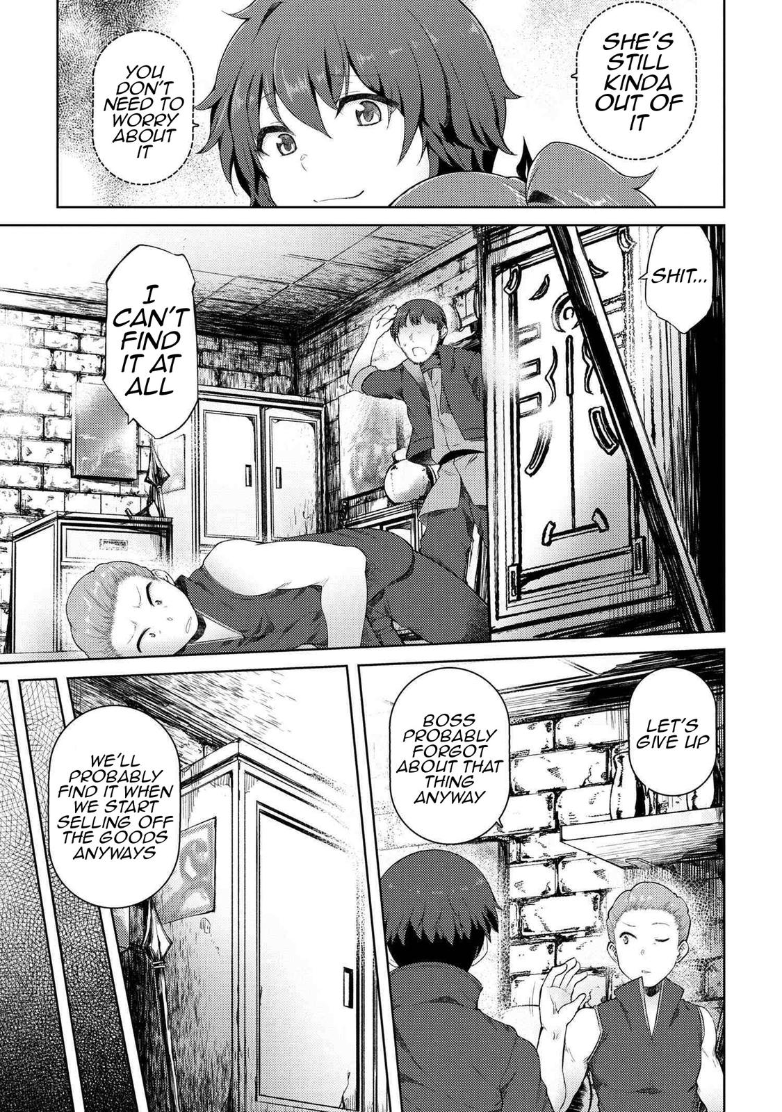 Ie ga Moete Jinsei Doudemo Yoku Natta kara Nokotta Nakenashi no Kane de Dark Elf no Dorei wo Katta. Chap 9.1 - Next Chap 10.1