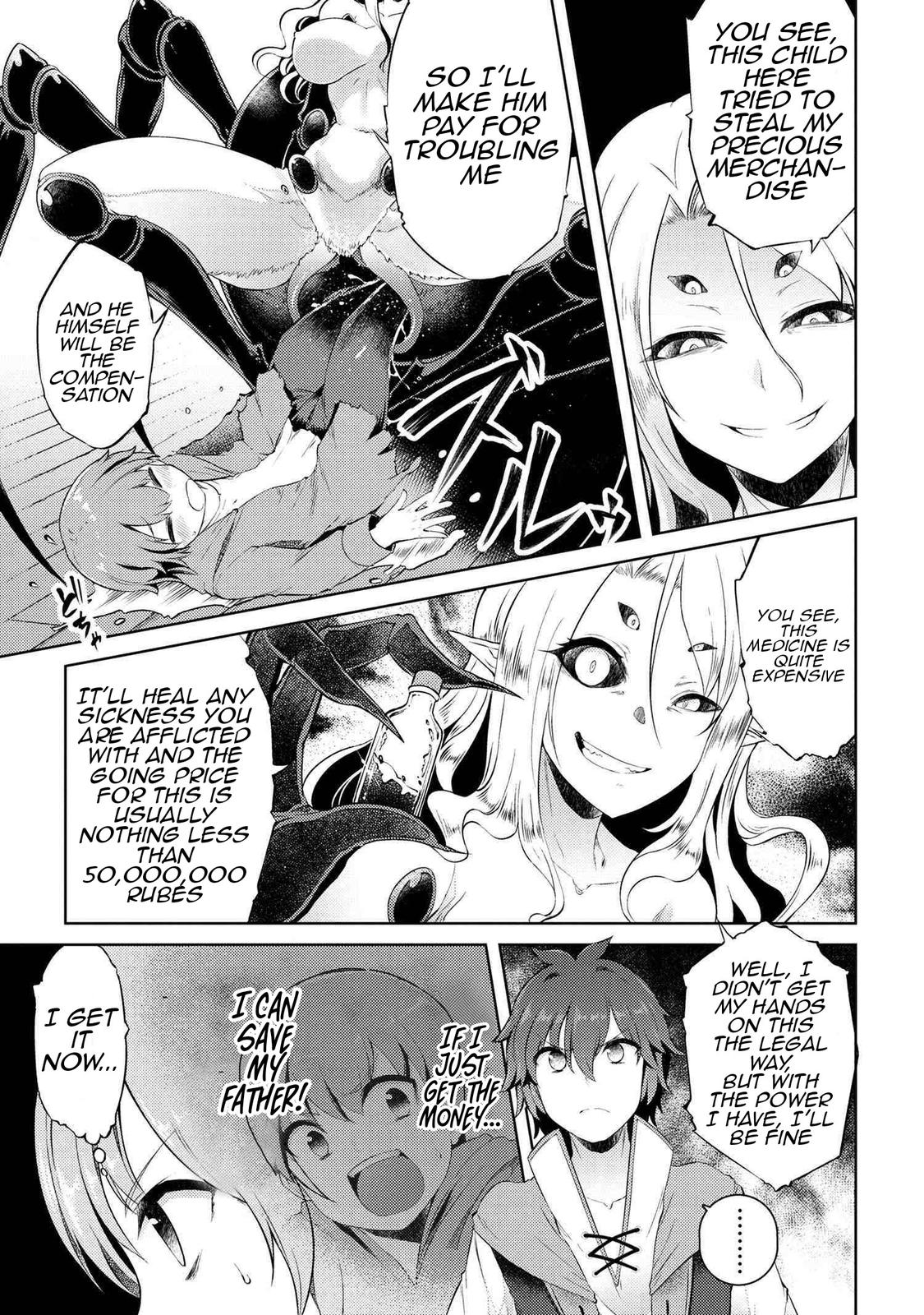Ie ga Moete Jinsei Doudemo Yoku Natta kara Nokotta Nakenashi no Kane de Dark Elf no Dorei wo Katta. Chap 9.2 - Next Chap 10.2