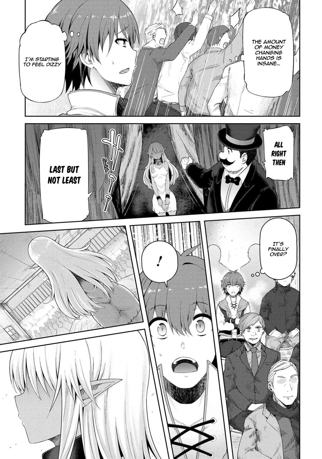 Ie ga Moete Jinsei Doudemo Yoku Natta kara Nokotta Nakenashi no Kane de Dark Elf no Dorei wo Katta. Chap 1 - Next Chap 2