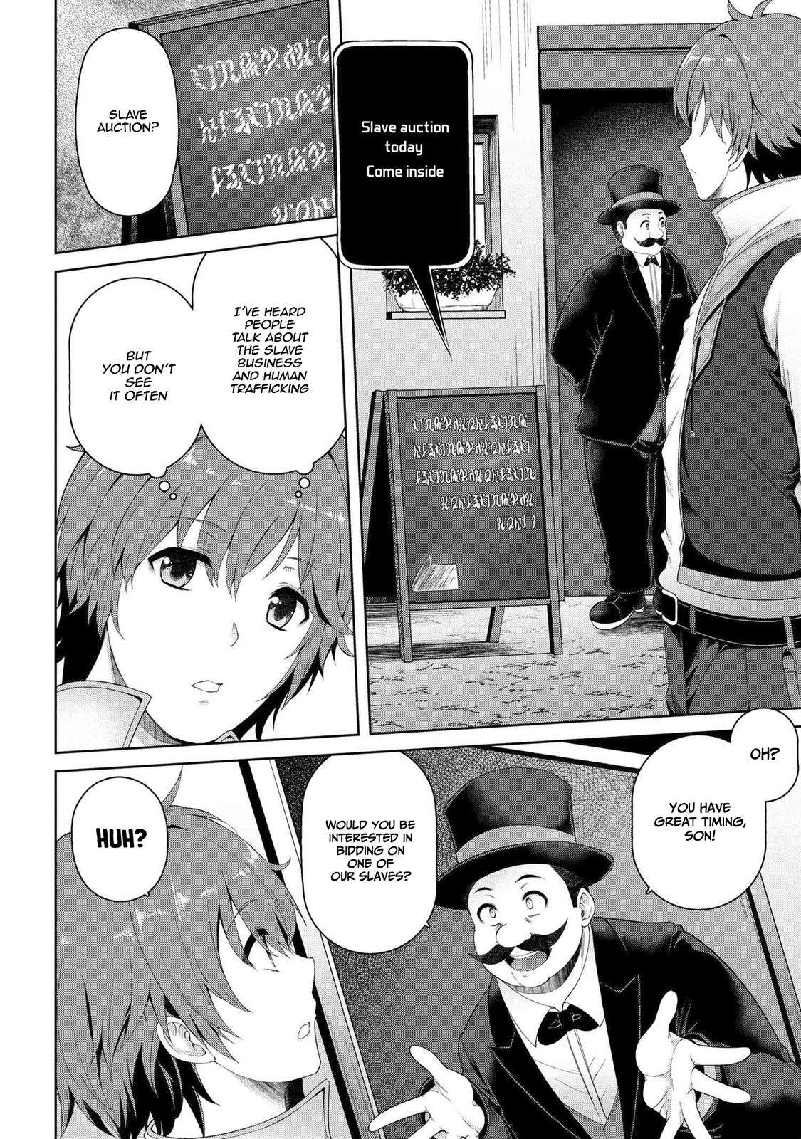 Ie ga Moete Jinsei Doudemo Yoku Natta kara Nokotta Nakenashi no Kane de Dark Elf no Dorei wo Katta. Chap 1 - Next Chap 2