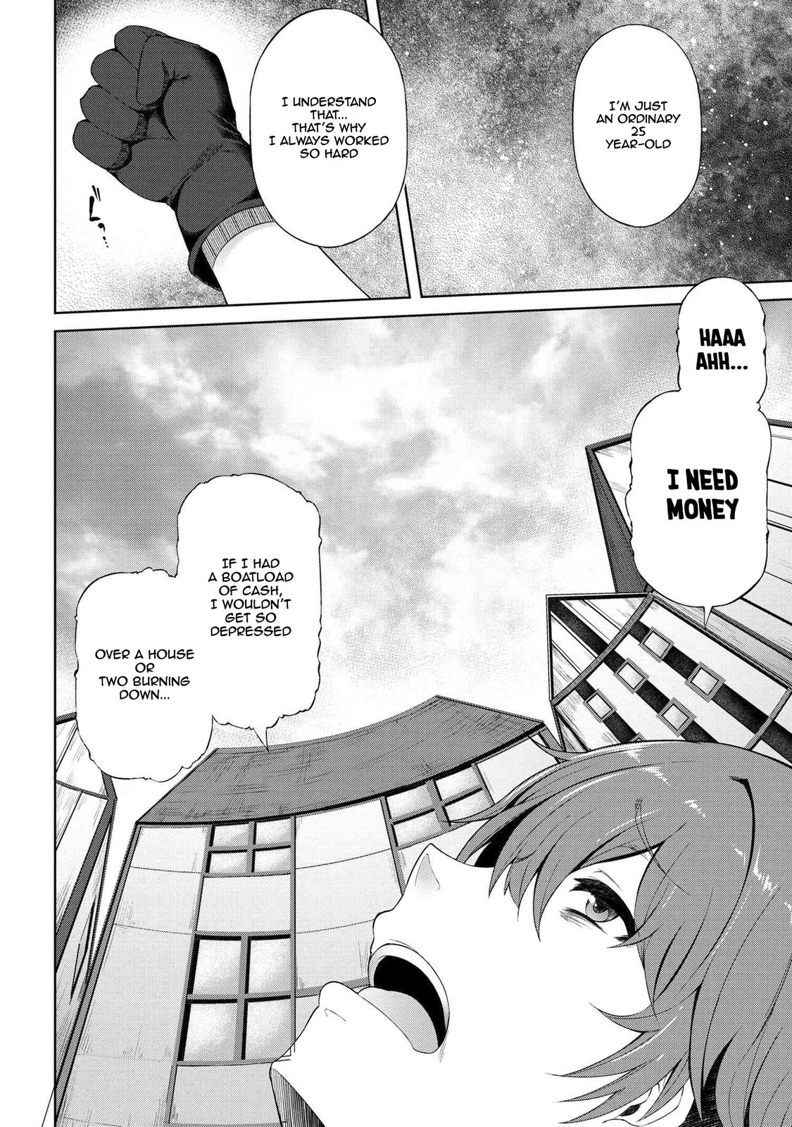 Ie ga Moete Jinsei Doudemo Yoku Natta kara Nokotta Nakenashi no Kane de Dark Elf no Dorei wo Katta. Chap 1 - Next Chap 2