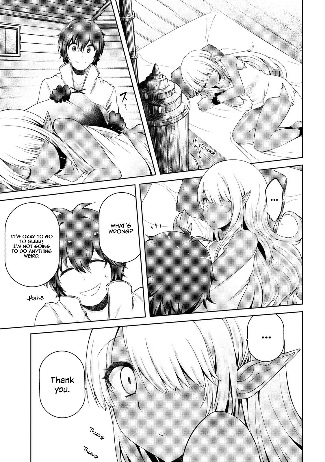 Ie ga Moete Jinsei Doudemo Yoku Natta kara Nokotta Nakenashi no Kane de Dark Elf no Dorei wo Katta. Chap 2.1 - Next Chap 3.1