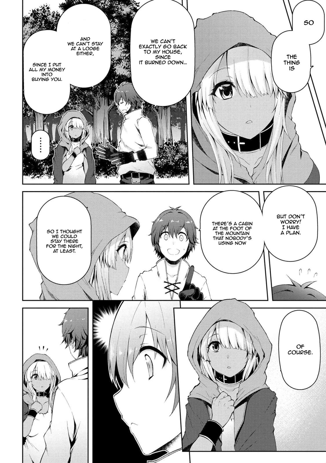 Ie ga Moete Jinsei Doudemo Yoku Natta kara Nokotta Nakenashi no Kane de Dark Elf no Dorei wo Katta. Chap 2.1 - Next Chap 3.1