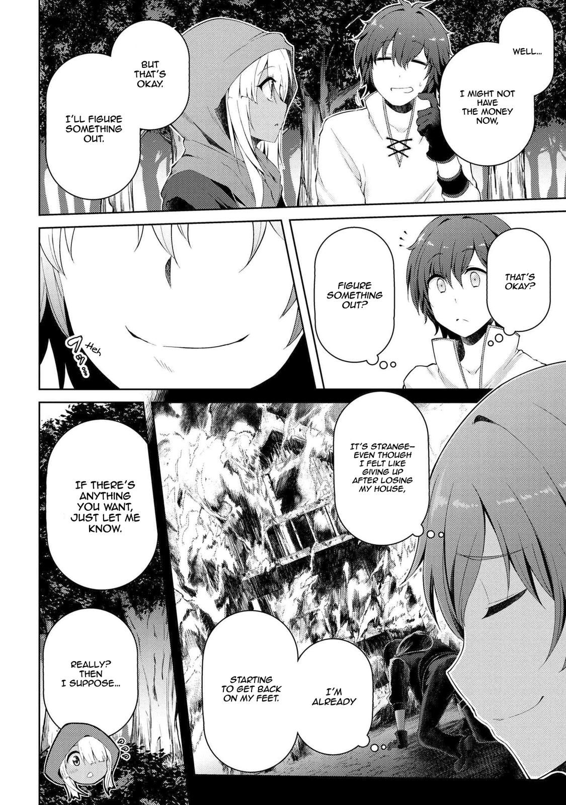Ie ga Moete Jinsei Doudemo Yoku Natta kara Nokotta Nakenashi no Kane de Dark Elf no Dorei wo Katta. Chap 2.1 - Next Chap 3.1